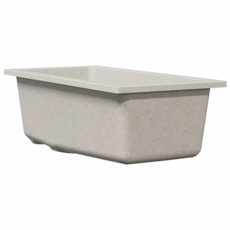 ギャラリービューアに画像をロードする, Vidaxl keukenwasbak beige 21 x 44 x 14 cm graniet
