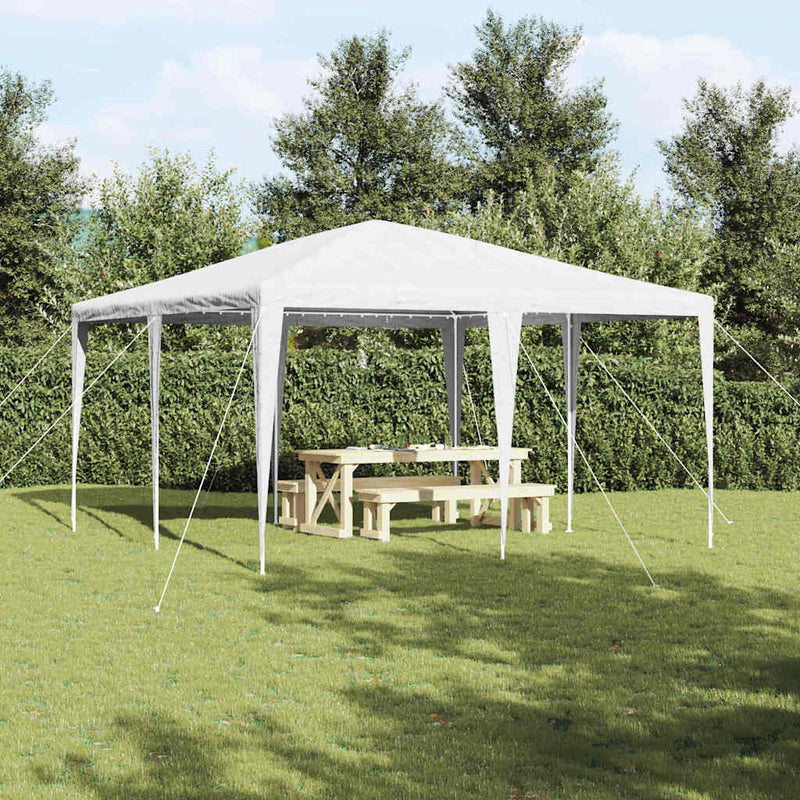 ギャラリービューアに画像をロードする, Vidaxl partytent wit 400 x 400 x 266 cm polyethyleen en staal