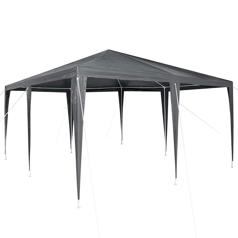 Chargez l'image dans la visionneuse de la galerie, Vidaxl partytent antraciet 400 x 400 x 266 cm polyethyleen en staal