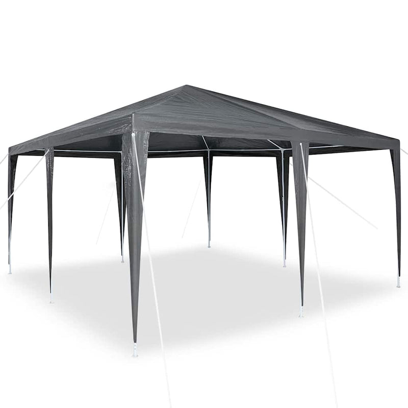 Chargez l'image dans la visionneuse de la galerie, Vidaxl partytent antraciet 400 x 400 x 266 cm polyethyleen en staal