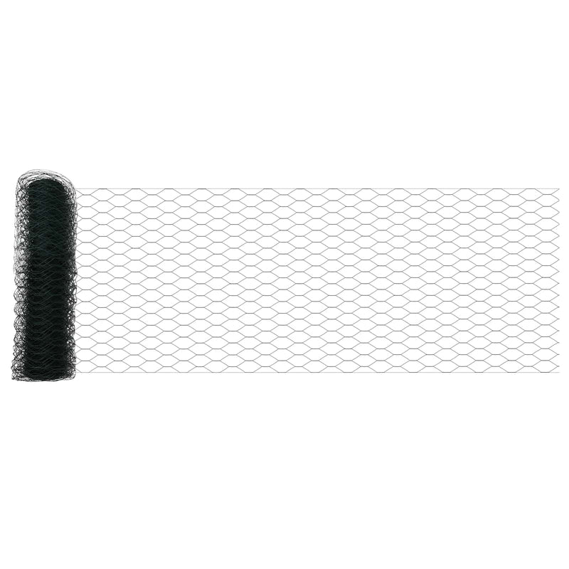 Afbeelding laden in galerijviewer, Vidaxl hexagon hek groen 0,4 x 10 m pvc
