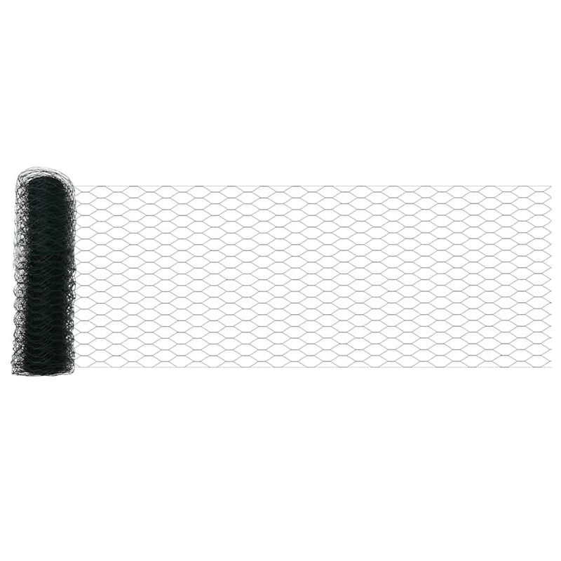 ギャラリービューアに画像をロードする, Vidaxl hexagon hek groen 0,4 x 25 m pvc