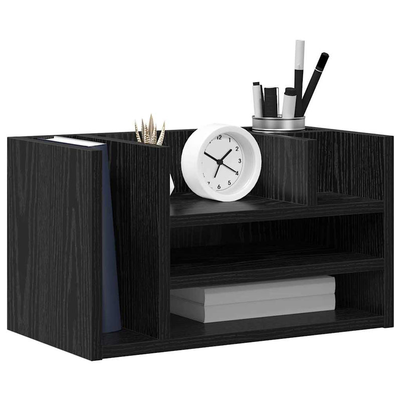 Chargez l'image dans la visionneuse de la galerie, Vidaxl bureau organizer oudhout 44,5 x 24 x 25 cm bewerkt hout