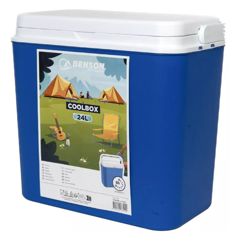 Chargez l'image dans la visionneuse de la galerie, Benson koelbox 24l blauw wit