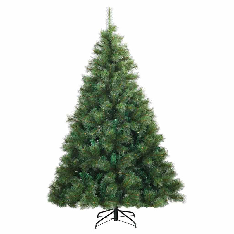 Afbeelding laden in galerijviewer, Vidaxl kunstmatige inklapbare kerstboom groen 180 cm pvc, staal