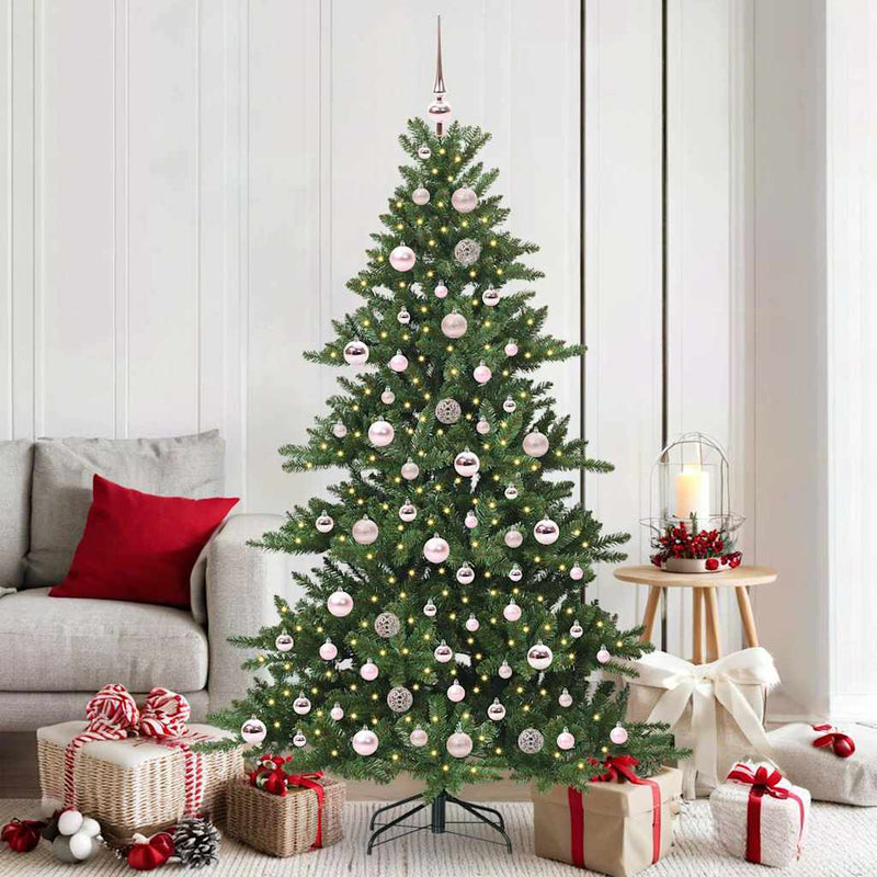 ギャラリービューアに画像をロードする, Vidaxl kunstmatige inklapbare kerstboom groen 180 cm pvc en staal