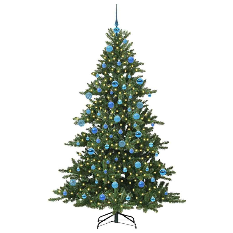 Chargez l'image dans la visionneuse de la galerie, Vidaxl kunstmatige inklapbare kerstboom groen 180 cm pvc en staal