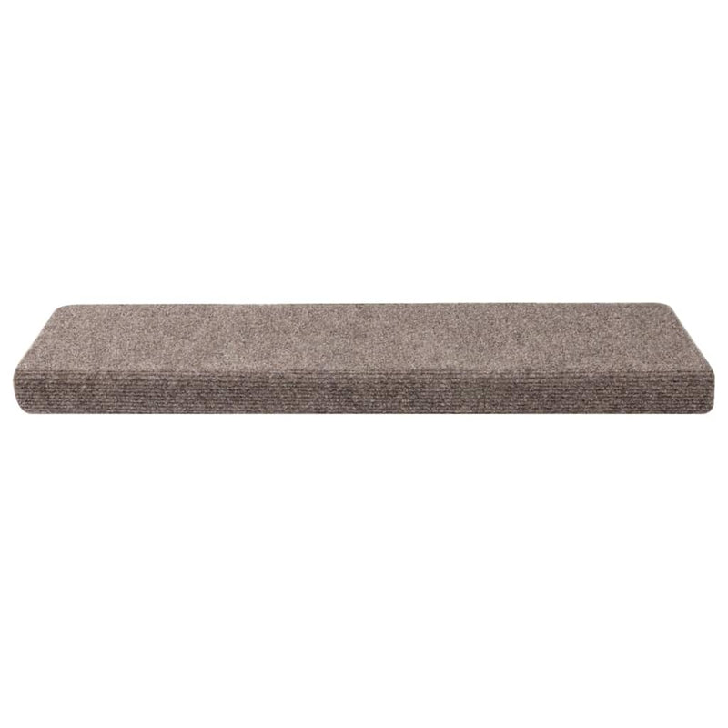 Afbeelding laden in galerijviewer, Vidaxl trapmatten zelfklevend 30 stuks 65x21x4 cm beige rechthoekige rand