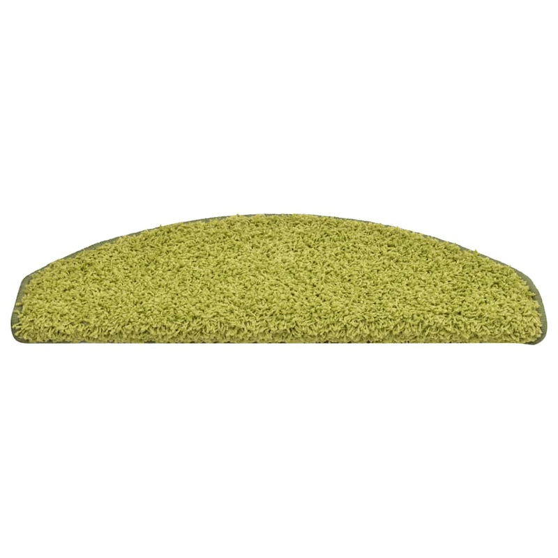 ギャラリービューアに画像をロードする, Vidaxl trapmatten 30 stuks 65x21x4 cm groen halfrond groot