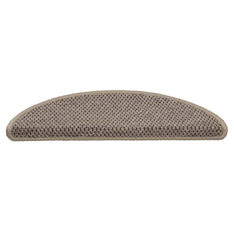 ギャラリービューアに画像をロードする, Vidaxl trapmatten zelfklevend sisal-look 30 st 56x17x3 cm donkerbeige