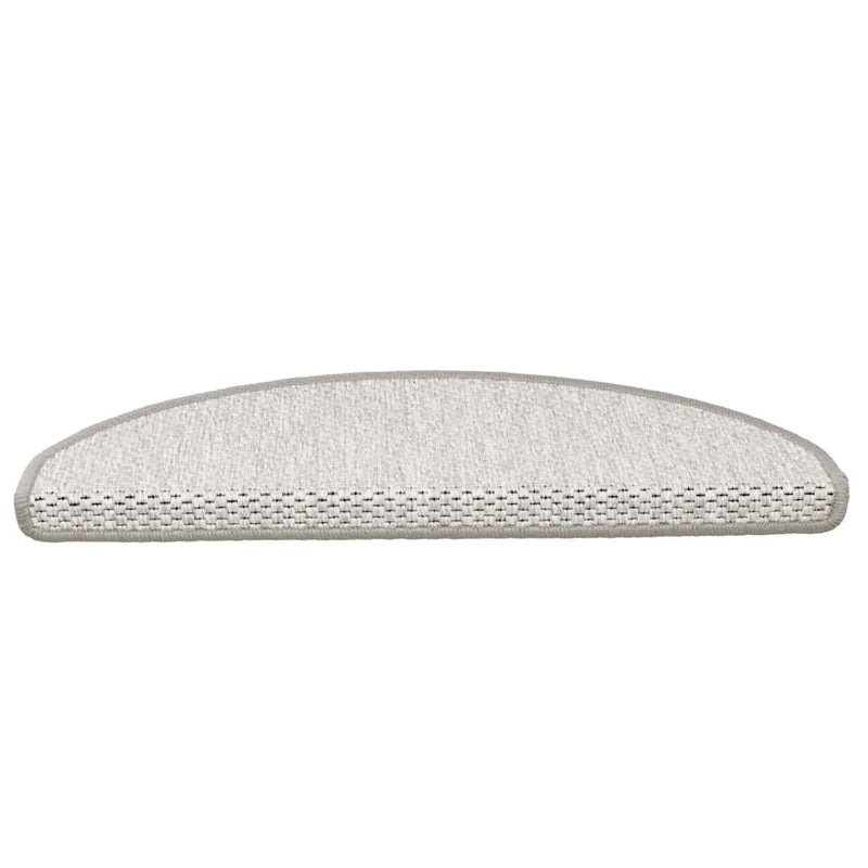 ギャラリービューアに画像をロードする, Vidaxl trapmatten zelfklevend sisal-look 30 st 65x21x4 cm platina