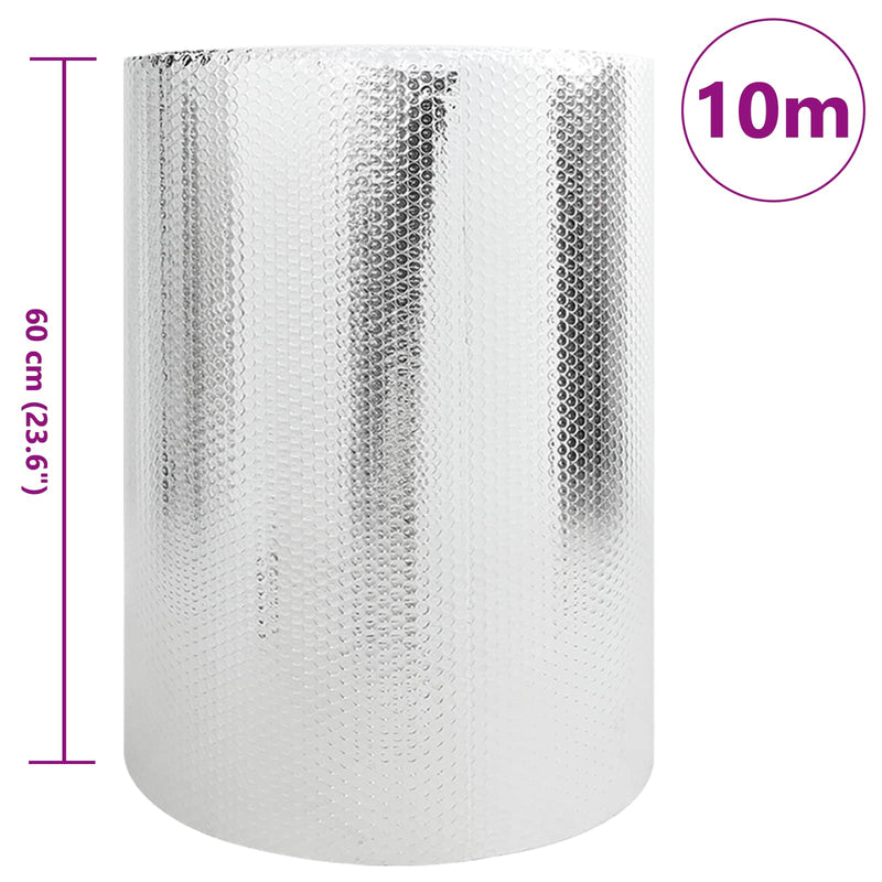 Chargez l'image dans la visionneuse de la galerie, Vidaxl radiatorfolie zilver 10 x 0,6 m polyetheen