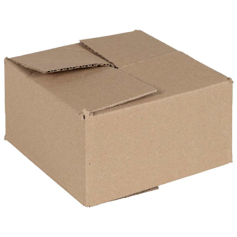Afbeelding laden in galerijviewer, Vidaxl vouwdoos met opslag 50 pcs naturel 15 x 15 x 8 cm karton