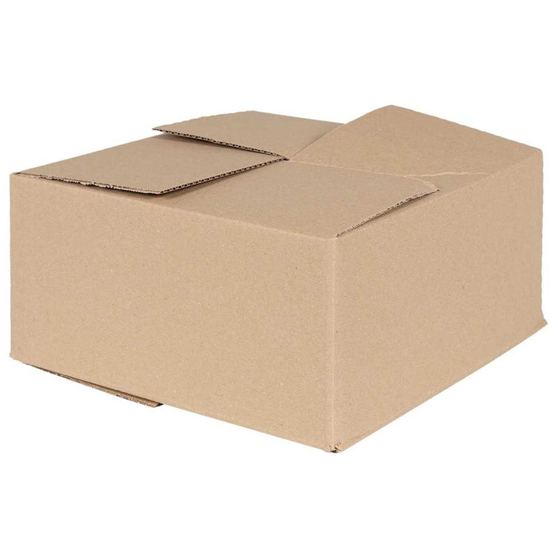 Afbeelding laden in galerijviewer, Vidaxl vouwdoos met opslag 50 pcs naturel 30 x 30 x 15 cm karton