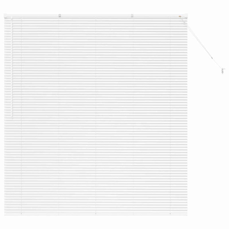 Afbeelding laden in galerijviewer, Vidaxl venetiaanse jaloezieën wit 175 x 160 cm aluminium