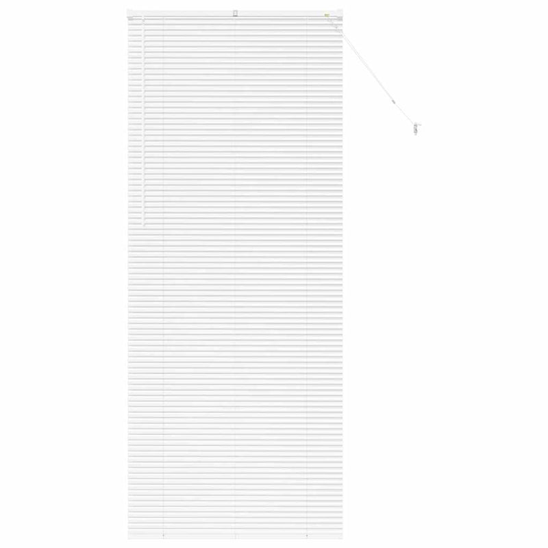 Afbeelding laden in galerijviewer, Vidaxl venetiaanse jaloezieën wit 220 x 95 cm aluminium