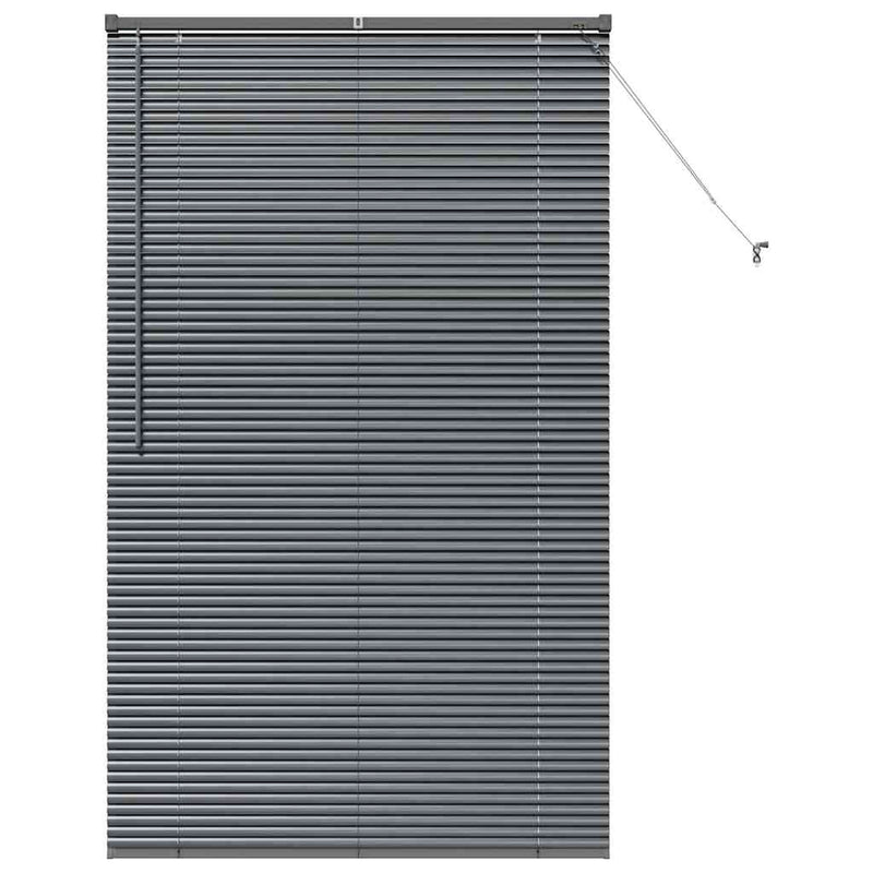 Chargez l'image dans la visionneuse de la galerie, Vidaxl venetiaanse jaloezieën donkergrijs 175 x 105 cm aluminium