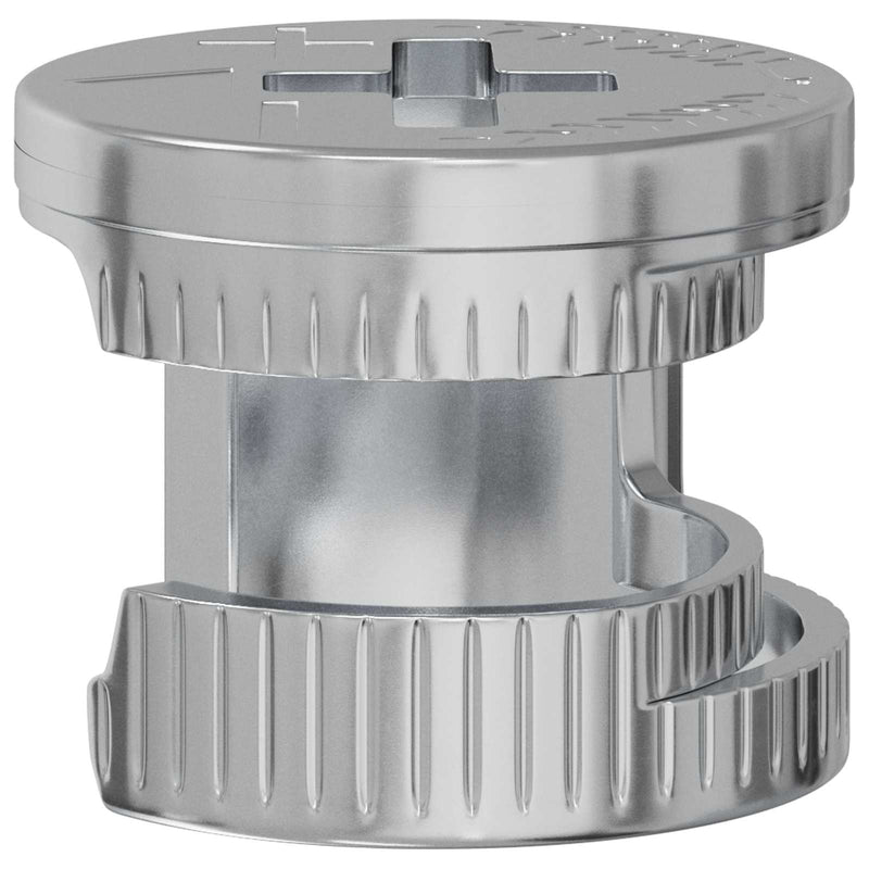 Chargez l'image dans la visionneuse de la galerie, Vidaxl cam lock moeren 12 pcs zilver 12 x 10 mm staal