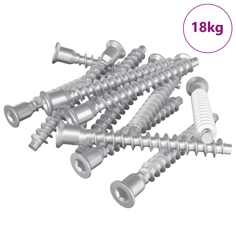 Afbeelding laden in galerijviewer, Vidaxl bevestigingsschroeven 2100 pcs zilver metaal