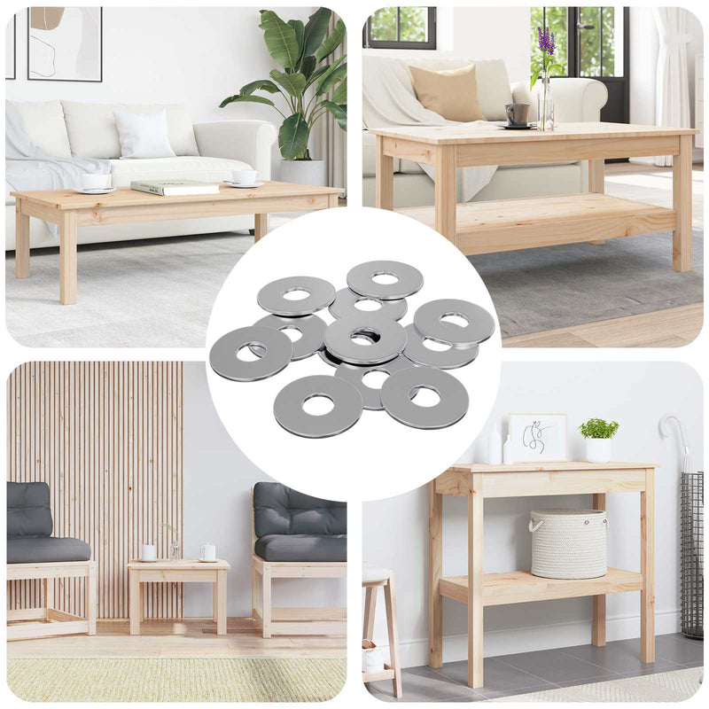 Afbeelding laden in galerijviewer, Vidaxl washers 9000 pcs zilver ijzer