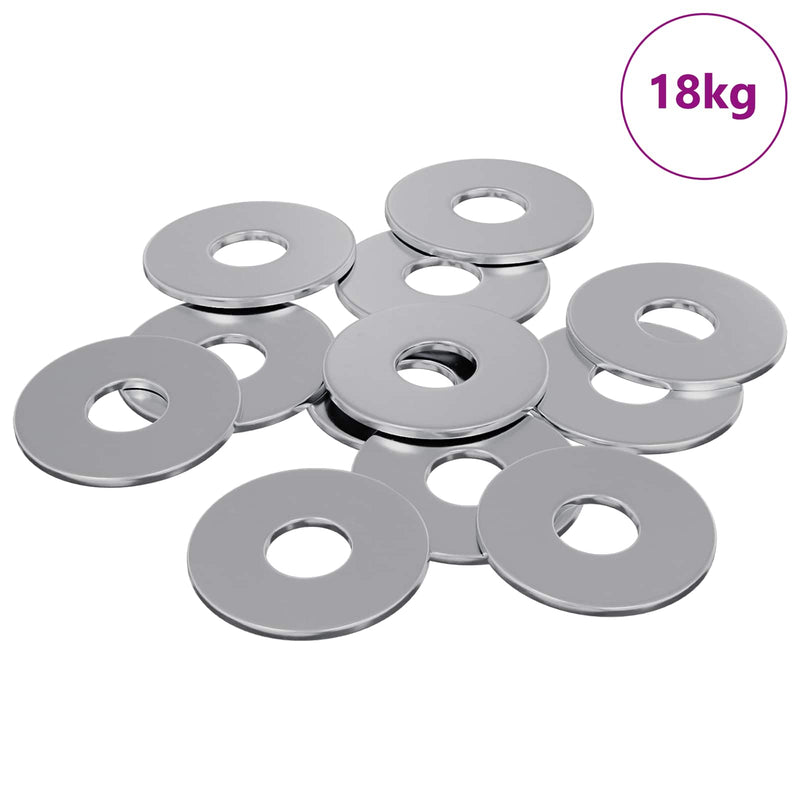 Afbeelding laden in galerijviewer, Vidaxl washers 9000 pcs zilver ijzer