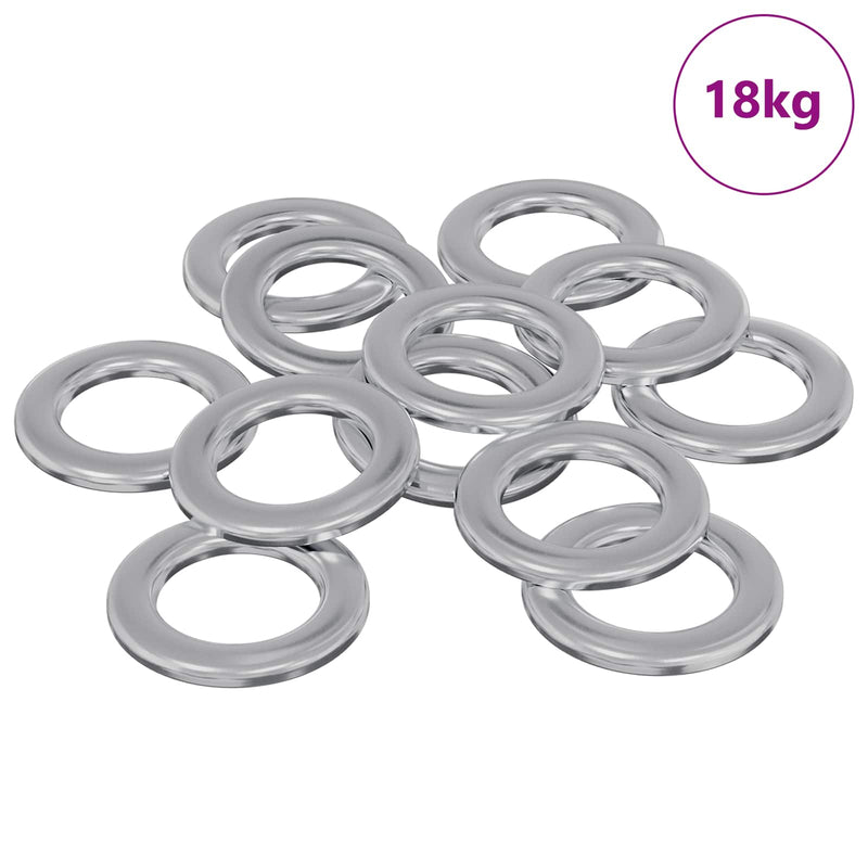 Afbeelding laden in galerijviewer, Vidaxl washers 52941 pcs zilver ijzer