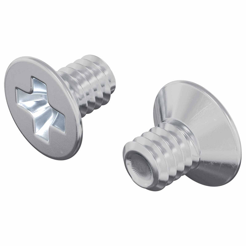 ギャラリービューアに画像をロードする, Vidaxl verzonken schroeven 2 pcs zilver m4 x 6 mm staal