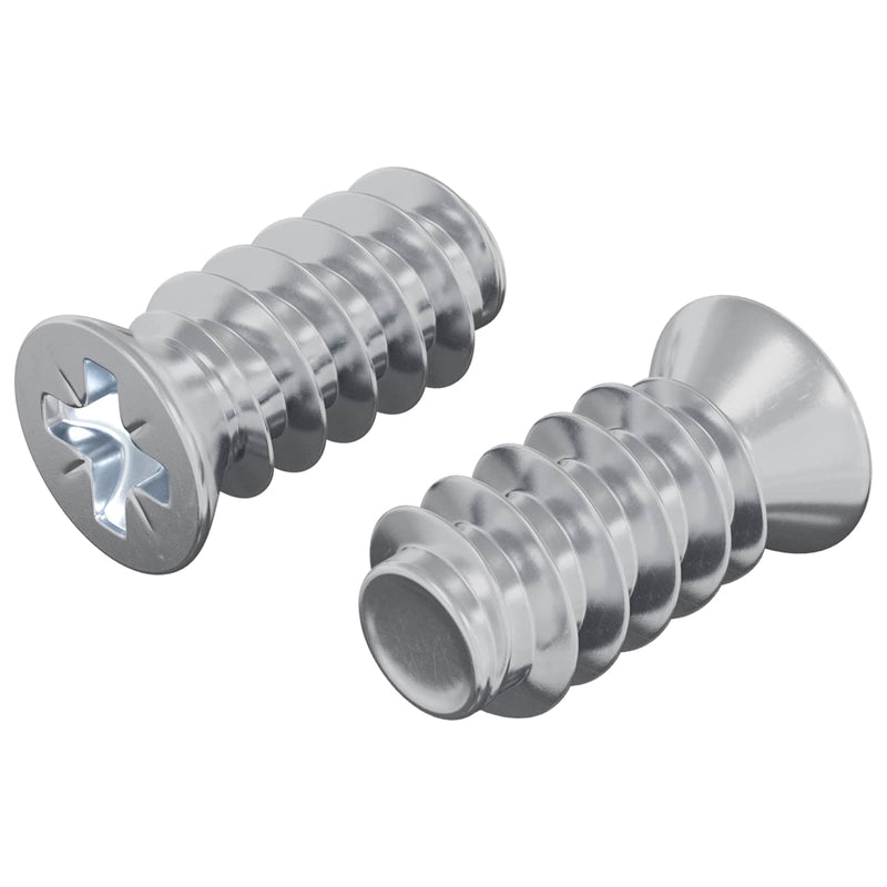 Afbeelding laden in galerijviewer, Vidaxl bout 2 pcs zilver m6 x 12 mm ijzer