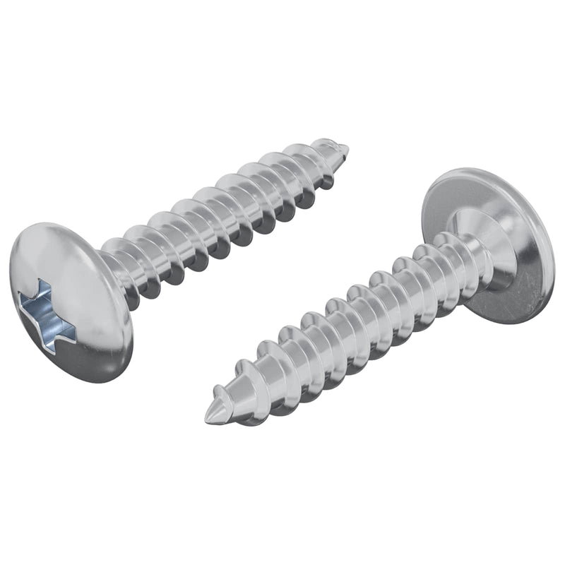 Chargez l'image dans la visionneuse de la galerie, Vidaxl zelftappende nagel 2 pcs verzinkt 4 x 20 mm staal
