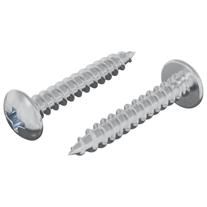 Chargez l'image dans la visionneuse de la galerie, Vidaxl zelftappende nagel 2 pcs verzinkt 4 x 25 mm staal