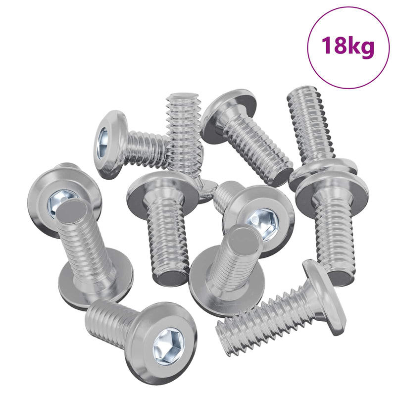 Chargez l'image dans la visionneuse de la galerie, Vidaxl vergrendelingsschroef 3600 pcs zilver staal