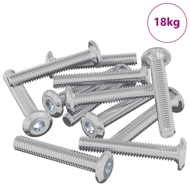 Chargez l'image dans la visionneuse de la galerie, Vidaxl vergrendelingsschroef 2514 pcs zilver staal