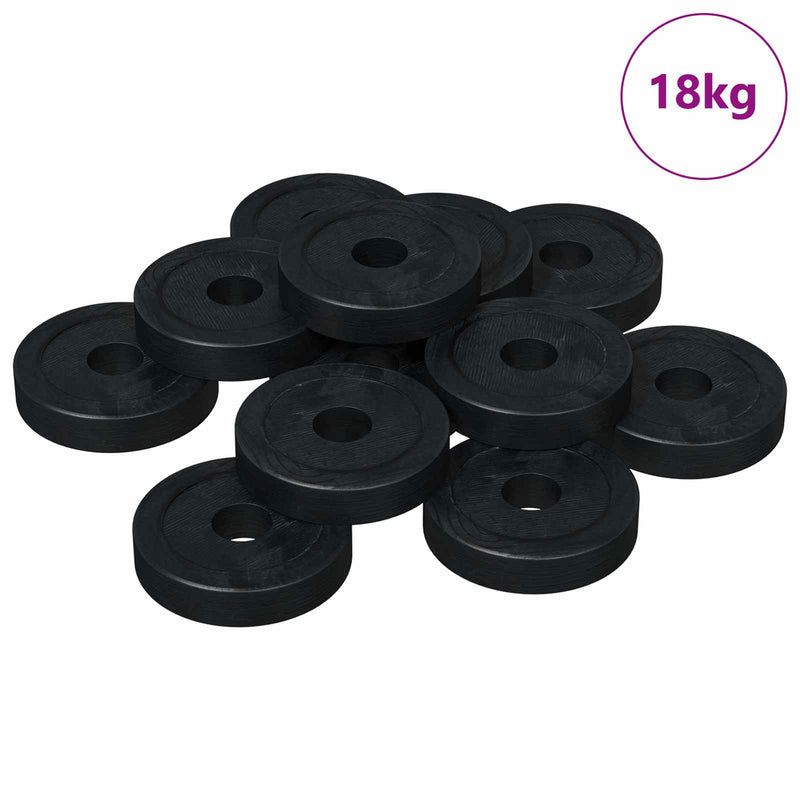 Chargez l'image dans la visionneuse de la galerie, Vidaxl geschikt voor vlakke ringen 36000 pcs zwart ∅15 x 3 mm