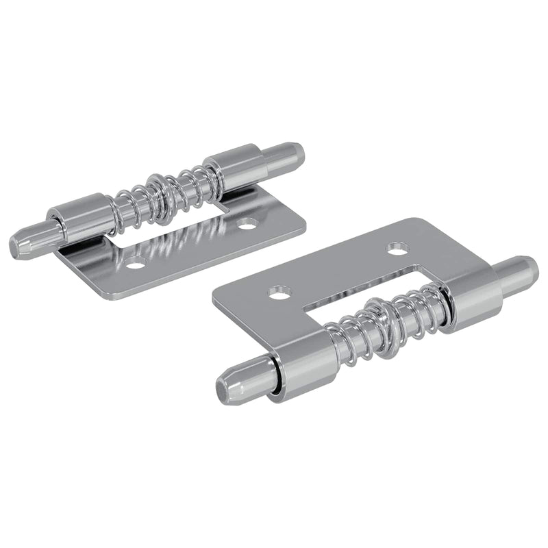 Chargez l'image dans la visionneuse de la galerie, Vidaxl latch 2 pcs zilver 46 x 17 x 1,2 mm staal