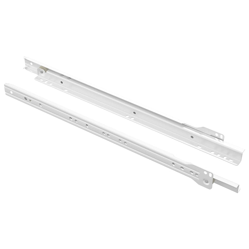 Afbeelding laden in galerijviewer, Vidaxl ladegeleider 2 pcs wit 400 mm staal