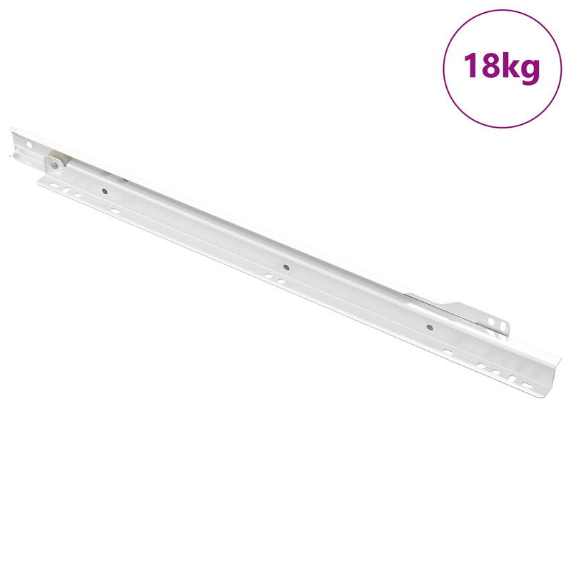 Chargez l'image dans la visionneuse de la galerie, Vidaxl ladegeleider 55 pcs wit staal