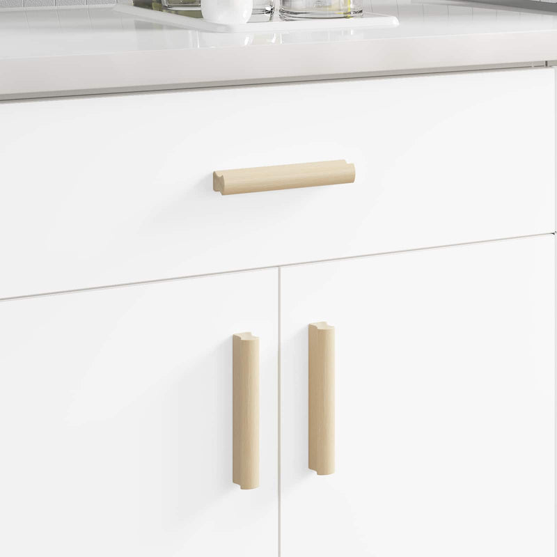 Afbeelding laden in galerijviewer, Vidaxl rechthoekige handgreep 587 pcs natuurlijke houtkleur