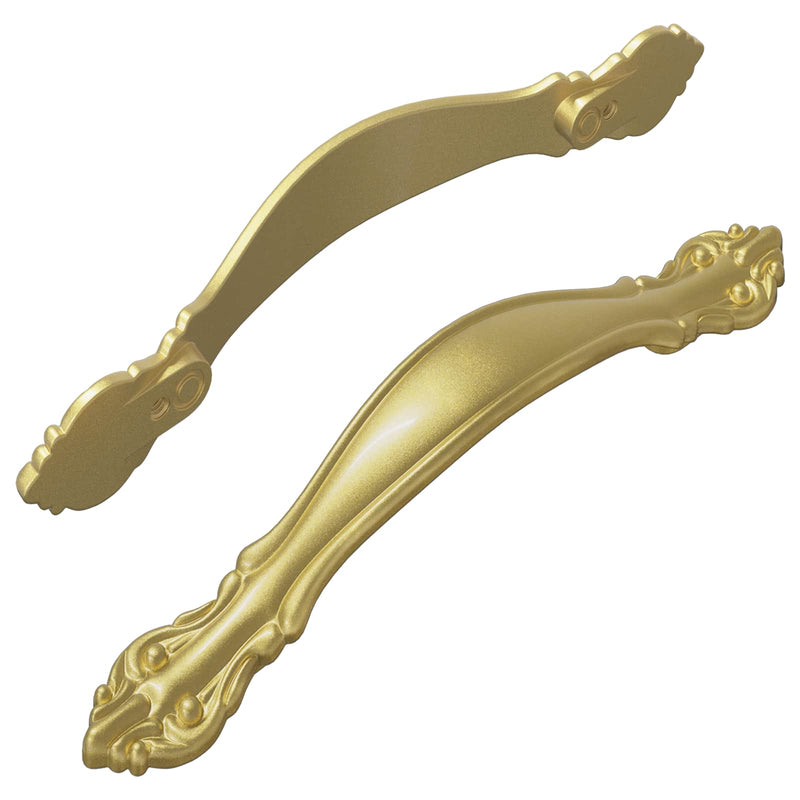 Afbeelding laden in galerijviewer, Vidaxl handvat 2 pcs goud 143 x 19,2 x 20 mm zinklegering