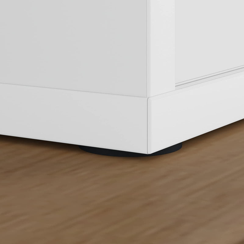 Afbeelding laden in galerijviewer, Vidaxl meubelvoetjes pads 2 pcs zwart ø 30 x 2 mm eva