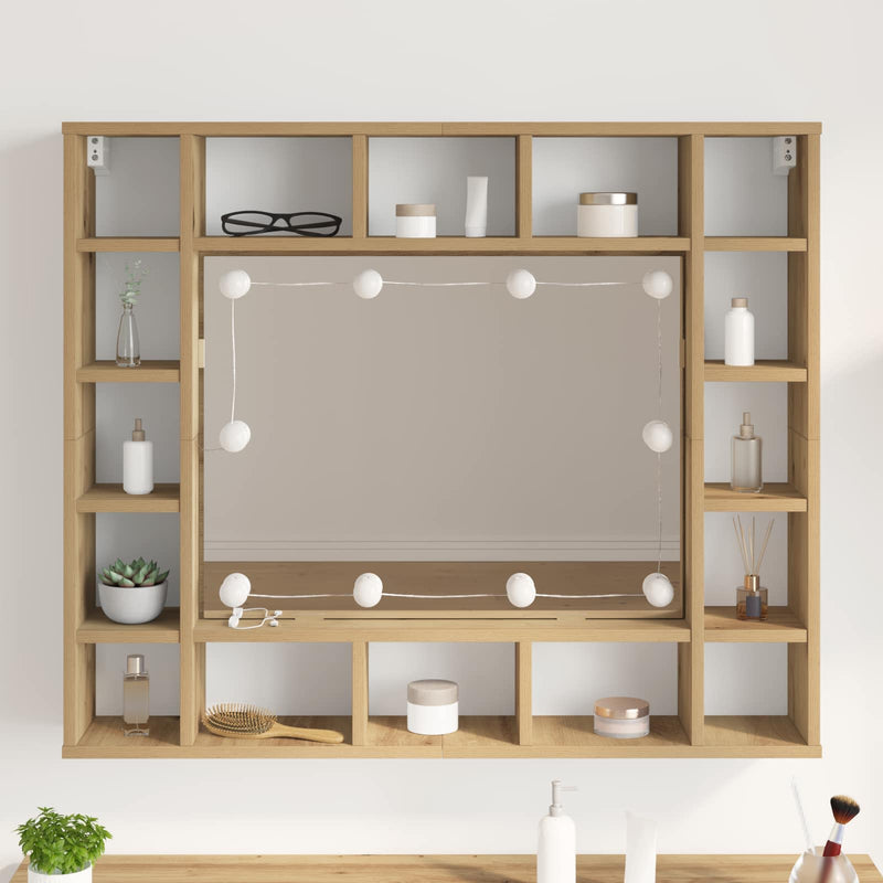 Afbeelding laden in galerijviewer, Vidaxl spiegel lichten 2 pcs wit 4.5 x 4.5 x 4.8 cm kunststof