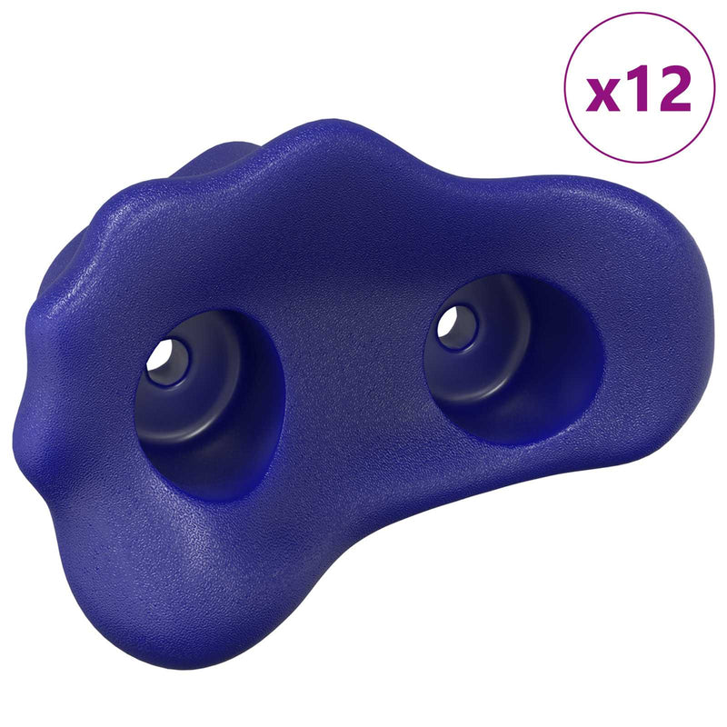 Afbeelding laden in galerijviewer, Vidaxl klimgreep 12 pcs blauw 100 x 67 x 43 mm pp