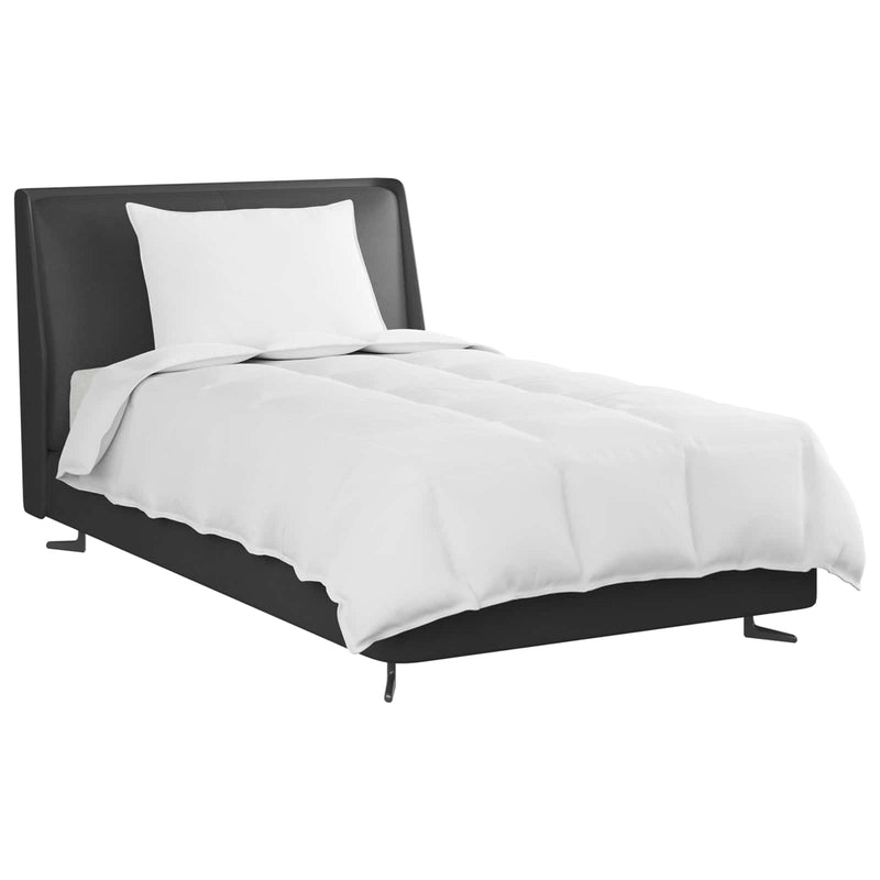 Chargez l'image dans la visionneuse de la galerie, Vidaxl 2-in-1 dekbed met kussen 2 pcs wit donsveertjes