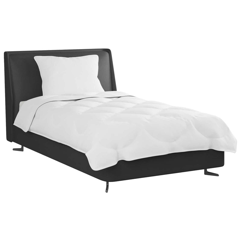 Afbeelding laden in galerijviewer, Vidaxl dekbed set met kussen 2 pcs wit microfibre