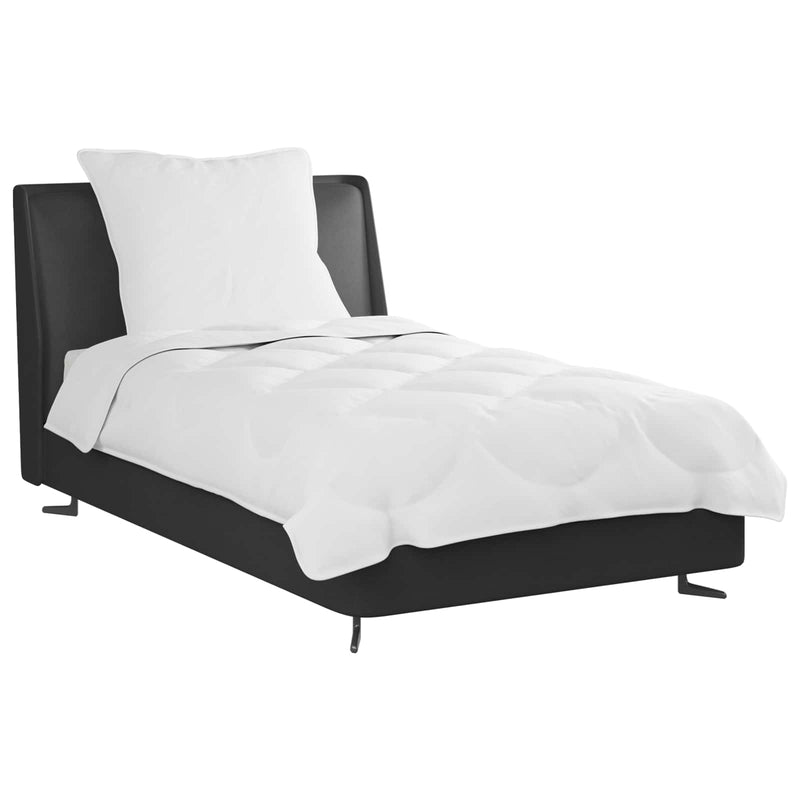 Chargez l'image dans la visionneuse de la galerie, Vidaxl dekbed set met kussen 2 pcs wit microfibre