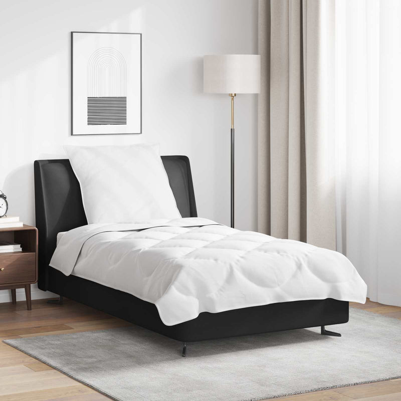 Chargez l'image dans la visionneuse de la galerie, Vidaxl dekbed set met kussen 2 pcs wit microfibre