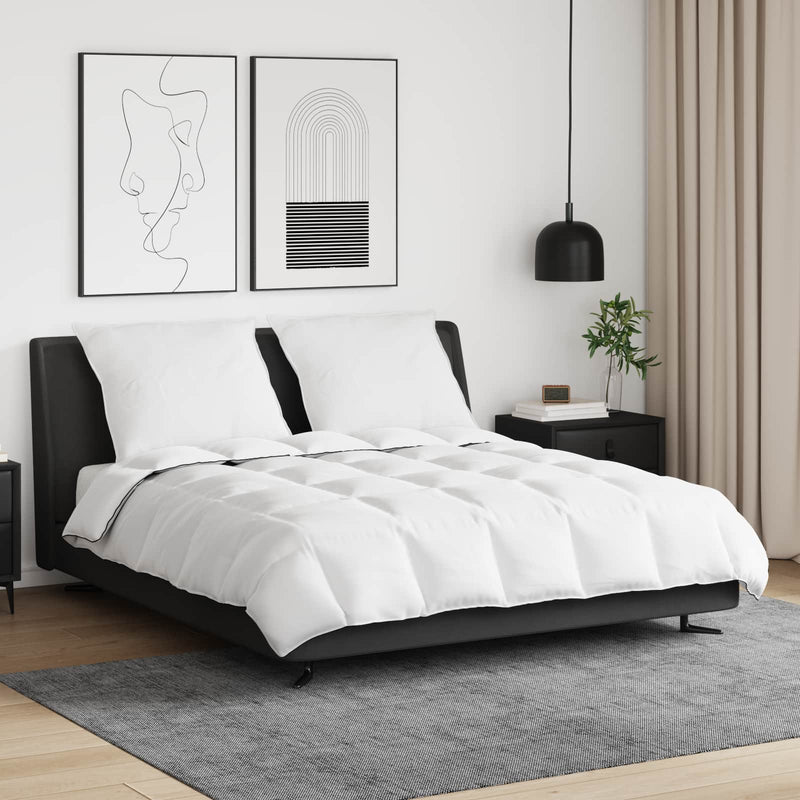 Chargez l'image dans la visionneuse de la galerie, Vidaxl winter dekbed met kussen 3 pcs wit donsveertjes