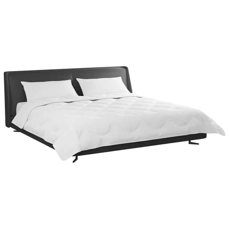 Afbeelding laden in galerijviewer, Vidaxl dekbed met kussen 3 pcs wit microfibre