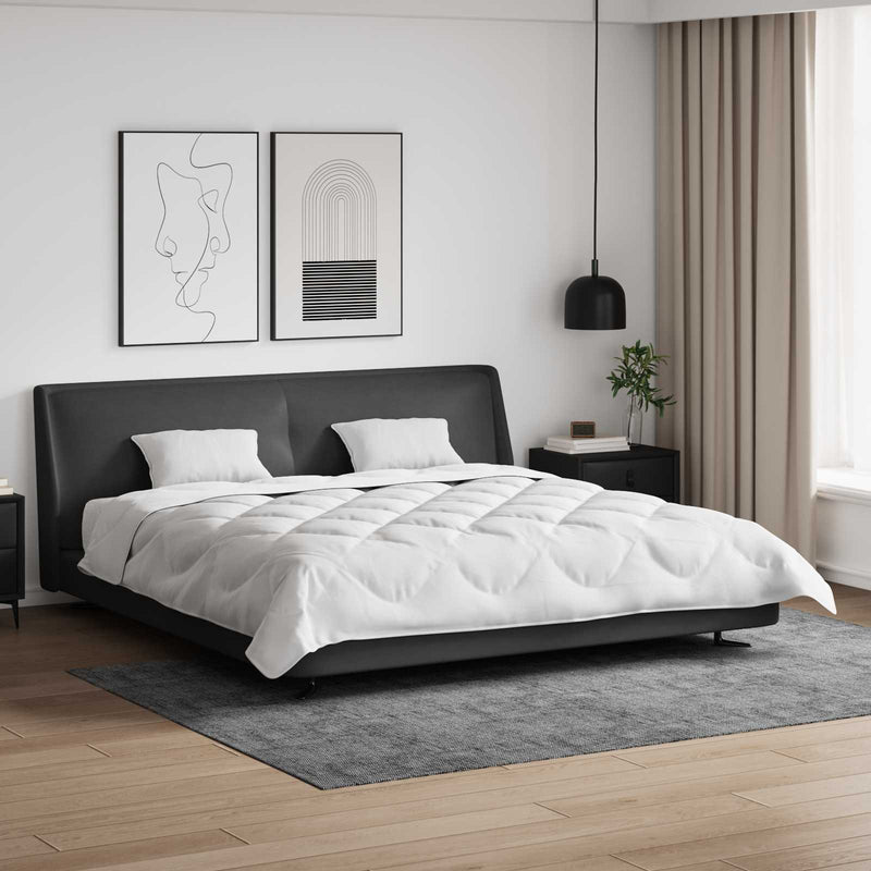 ギャラリービューアに画像をロードする, Vidaxl dekbed met kussen 3 pcs wit microfibre
