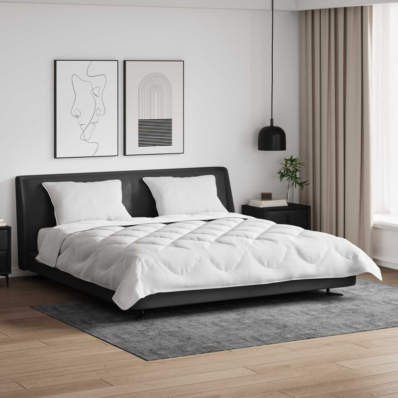 ギャラリービューアに画像をロードする, Vidaxl dekbed met kussen 3 pcs wit microfibre
