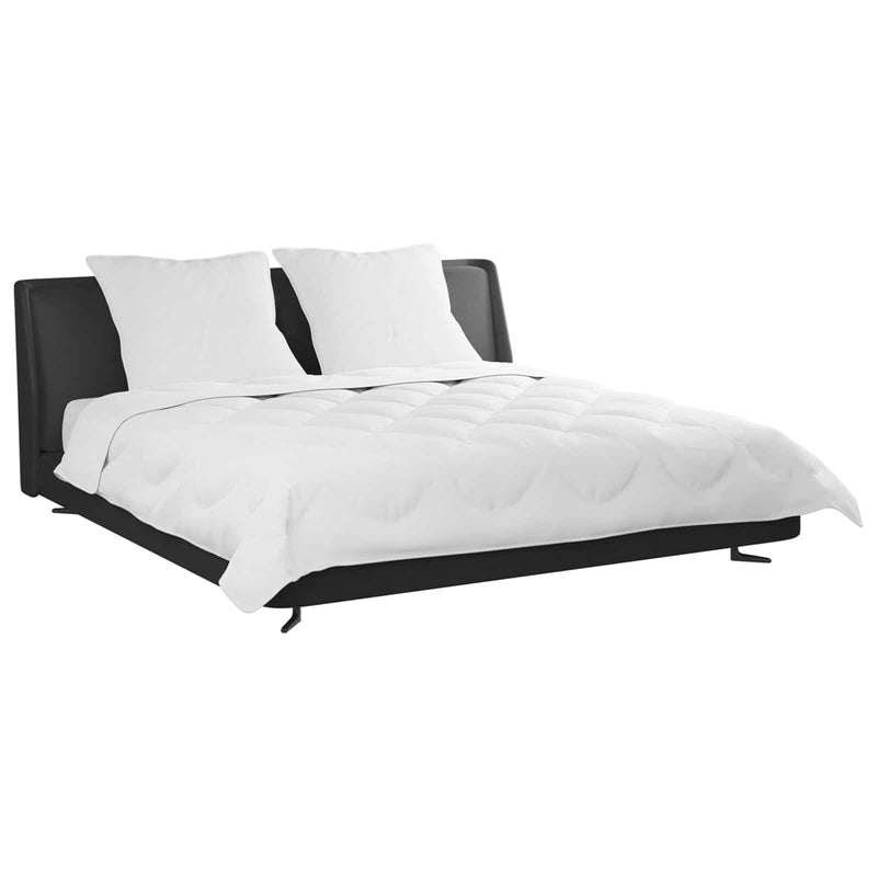 Chargez l'image dans la visionneuse de la galerie, Vidaxl dekbed met kussen 3 pcs wit microfibre
